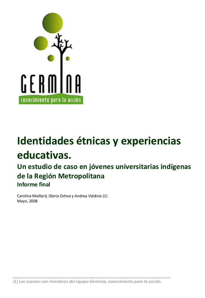 portada - identidades étnicas
