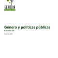 Género y políticas públicas, estado del arte