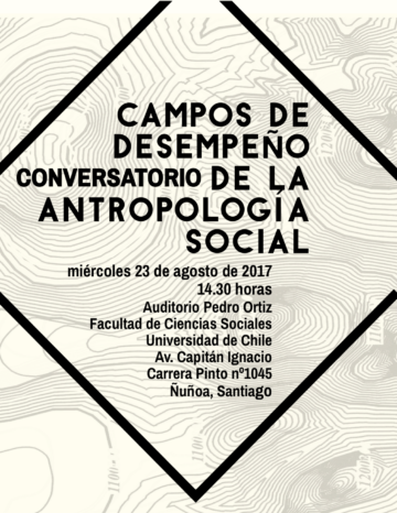 Conversatorio Campos de desempeño de la antropología social en FACSO