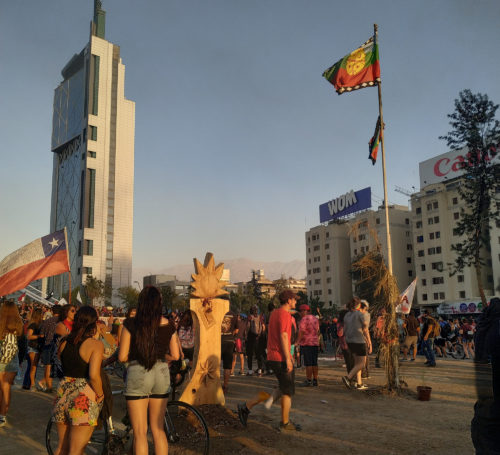 estallido social - plaza dignidad